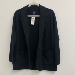 NWT GAP Black Cardigan Sweater XS Petite